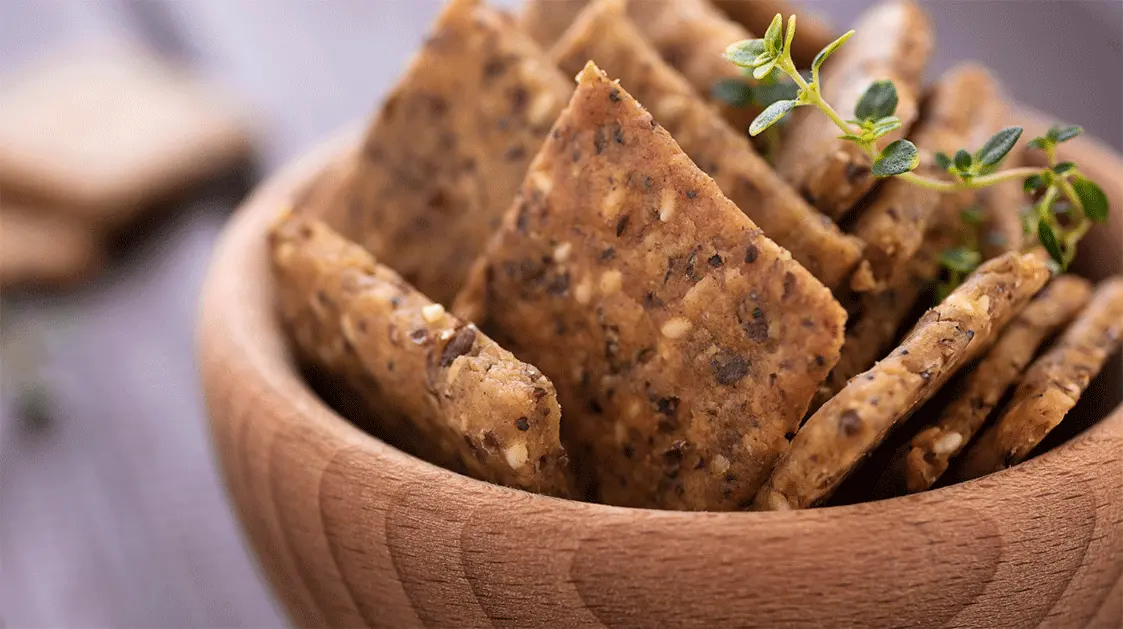 crackers lentilles corail
