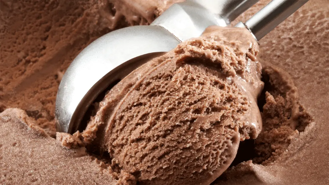 glace au chocolat